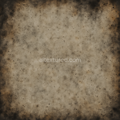 Seamless 3d texture pbr 8k burnt edges and charred marks with ash residue and smoke stains for fire damage