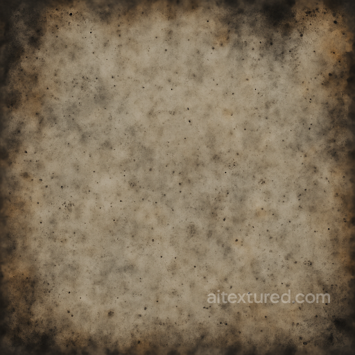 Burnt Edges And Charred Marks With Ash Residue And Smoke Stains For Fire Damage seamless Decals PBR texture