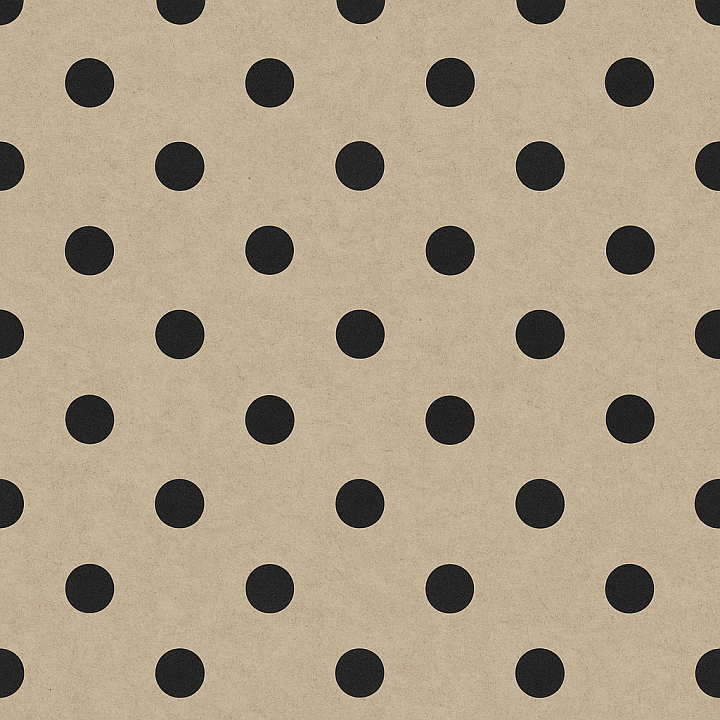 Polka Dots Uniform Spacing seamless PBR texture preview