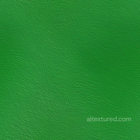 Vibrant Green Pebbled Leather Seamless Texture with Fine Grain Detailing Leather texture preview