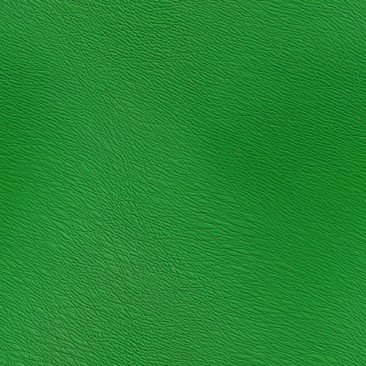 Vibrant Green Pebbled Leather with Fine Grain Detailing seamless PBR texture preview