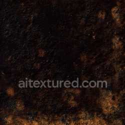 seamless Seamless 3D Rusted and Cracked Metal PBR Texture with Dark Brown Patina and Corrosion texture 8k free download PBR