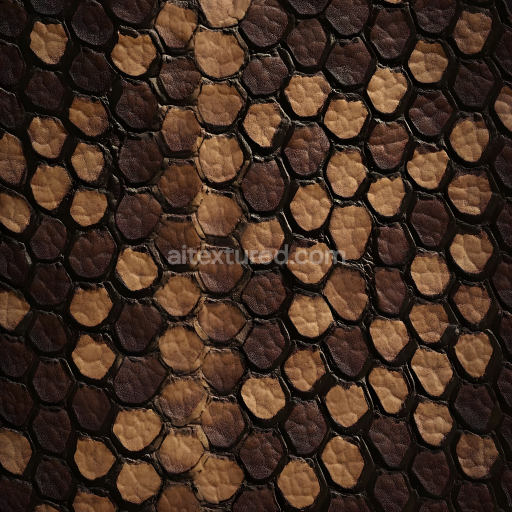 Preview — Seamless 3D PBR Reptile Skin Texture with Detailed Scales and Natural Tonal Variation
