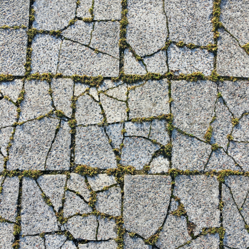 Preview — High-Resolution Cracked Concrete Pavement PBR Texture