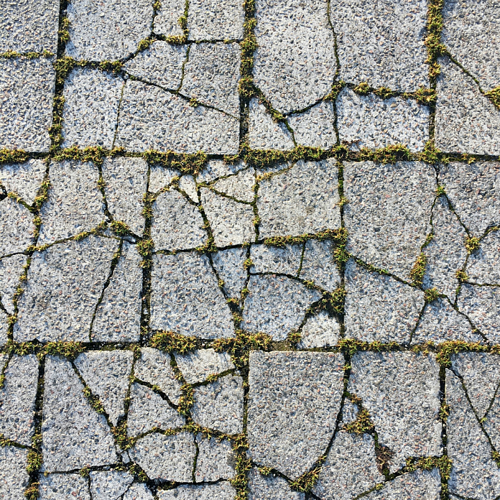 Cracked Concrete Pavement Asphalt seamless PBR texture preview