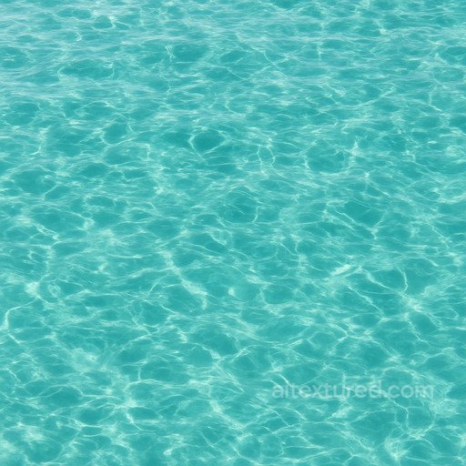 Clear Ocean Seamless Texture seamless Water PBR texture