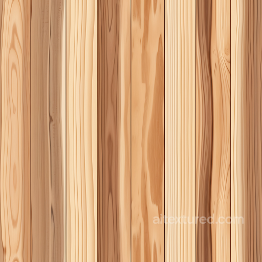 Pine Wood Planks PBR Texture with Natural Grain Variation seamless Wood PBR texture