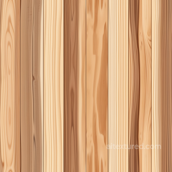 Pine Wood Planks PBR Texture with Natural Grain Variation Wood texture preview