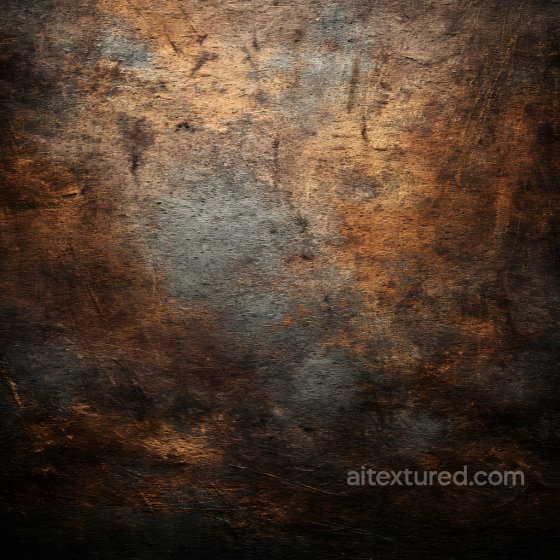 Rusty Metal PBR Texture Featuring Weathered Cracks and Warm Patina Rust texture preview