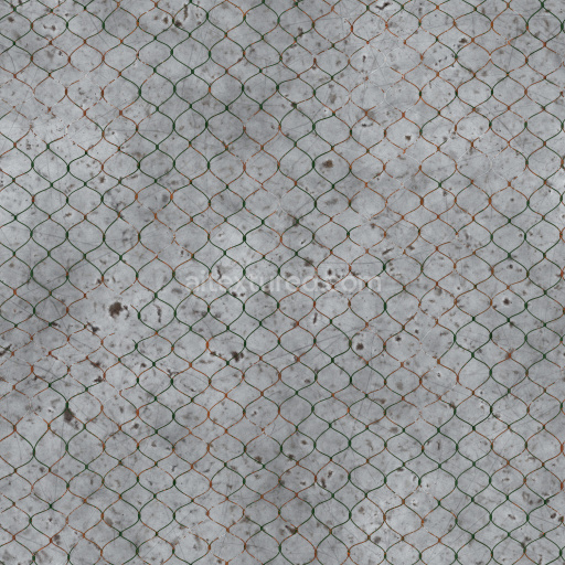 Fence Metal Wire Rusty Texture Seamless Pbr Weathered Gritty Tileable