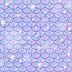 seamless Seamless 3D PBR Mermaid Scale Texture with Iridescent Pastel Pattern and Glossy Droplets texture 8k free download PBR