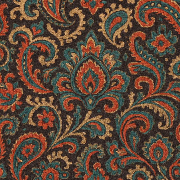 Patterned Fabric seamless PBR texture preview