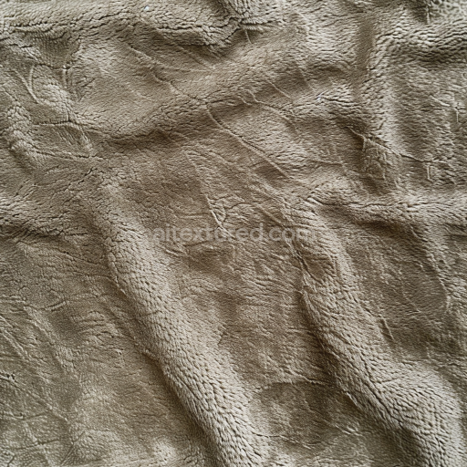 Seamless 3D PBR Texture of Light Brown Cracked Distressed Leather with Subtle Grain and Wrinkles