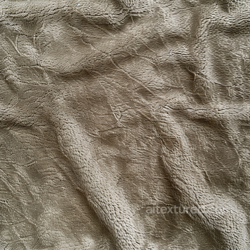 Light Brown Cracked Distressed Leather Seamless Texture with Subtle Grain and Wrinkles seamless Leather PBR texture