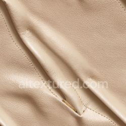 seamless Seamless 3D Pebbled Light Beige Leather PBR Texture with Stitched Detailing texture 8k free download PBR