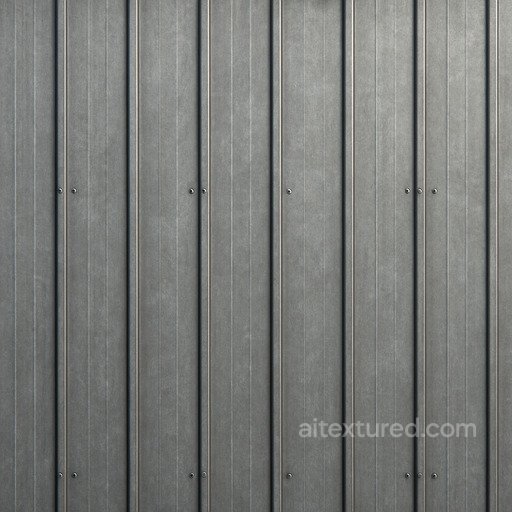 Natural Metal Roofing Seamless Texture seamless Roofing PBR texture