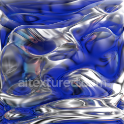 seamless Seamless Blue Metallic Reflective PBR Glass Texture texture 8k free download PBR