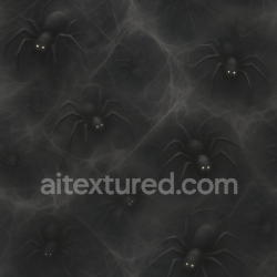 seamless Seamless 3d texture PBR 8k creepy crawlies spider legs and spider silk on dusty cobweb for Halloween texture 8k free download PBR