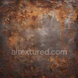 seamless Seamless 3D PBR Texture of Rusted Cracked Metal with Flaked Paint texture 8k free download PBR