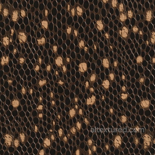 Reptilian Skin PBR Texture with Detailed Scale Patterns and Organic Surface seamless Skin PBR texture