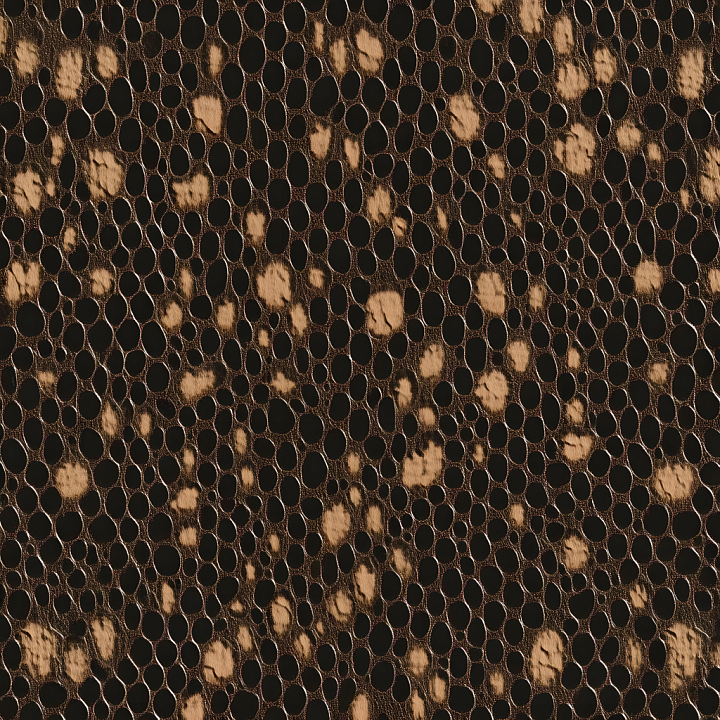 Reptilian Skin with Detailed Scale Patterns and Organic Surface seamless PBR texture preview