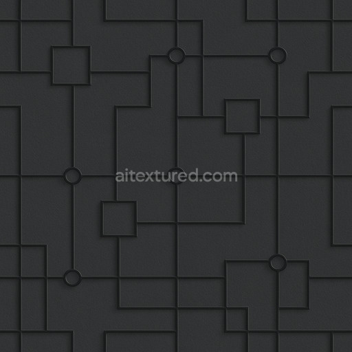 Matte Techno Grid Texture Seamless 1024X1024