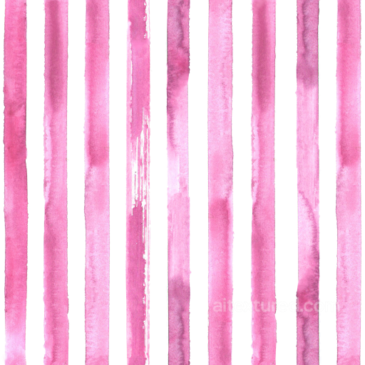 Watercolor Stripes Texture of Watercolor Pink Vertical Stripes on White Background seamless Watercolor Stripes PBR texture