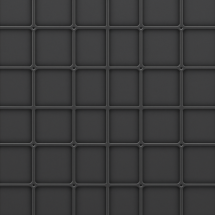 Clean Techno Grid seamless PBR texture preview