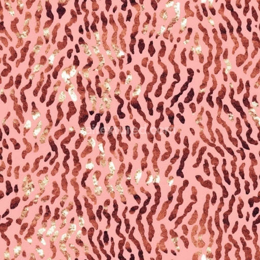 Seamless 3D PBR Pink Leopard Print Fabric Texture with Glitter Effect