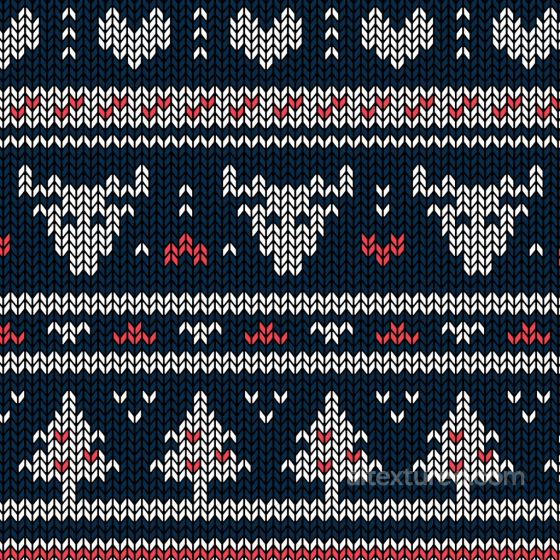 All Christmas Digital paper Texture of Christmas Knit Pattern in Blue, White, and Red All Christmas Digital paper texture preview
