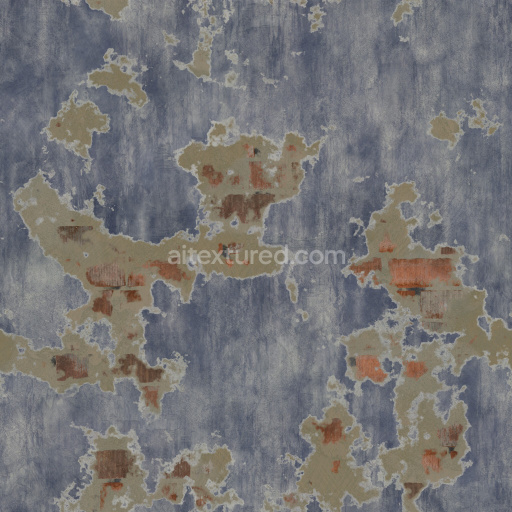 Painted Plaster Seamless Pbr Texture Basecolor Normal Roughness Ao Height
