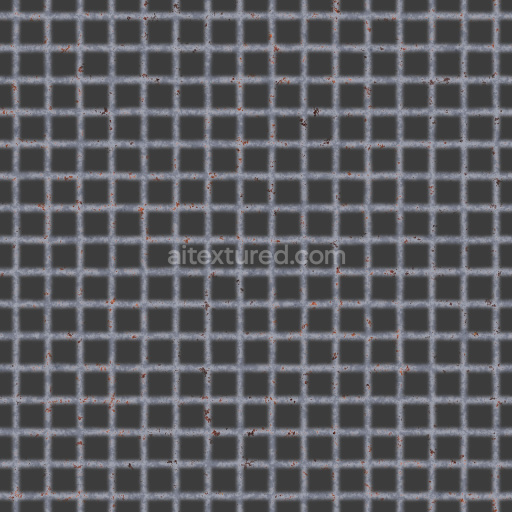 Metal Walkway Seamless Pbr Texture Tileable Rusty Gritty Industrial Surface