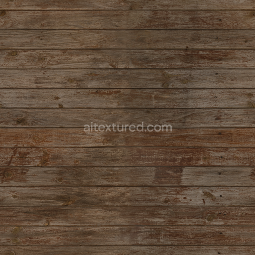 Weathered Brown Planks — Wood Planks Old Planks Old Worn — PBR seamless 3D texture
