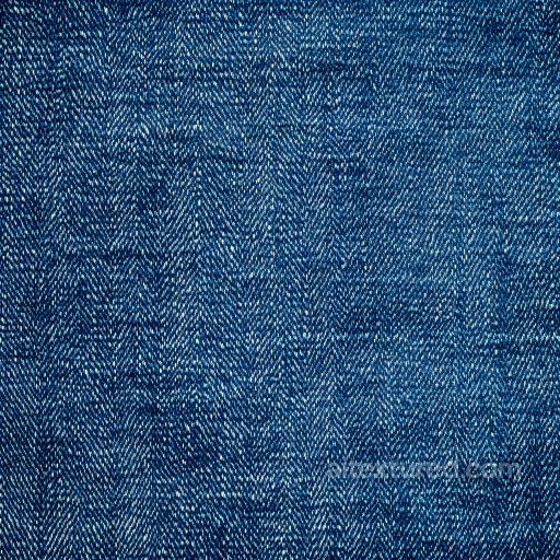 Denim jeans - cracked denim fabric PBR texture with intricate weave pattern texture preview