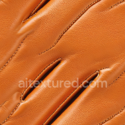 seamless Seamless 3D PBR Texture of Smooth Tan Leather with Detailed Stitching and Natural Grain texture 8k free download PBR