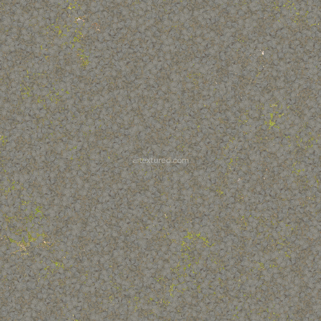 High-quality seamless PBR gravel texture for 3D applications