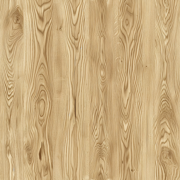 Light Pine Wood Planks with Distinctive Grain and Knots seamless PBR texture preview