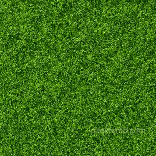 Lush Field Texture seamless Grass PBR texture