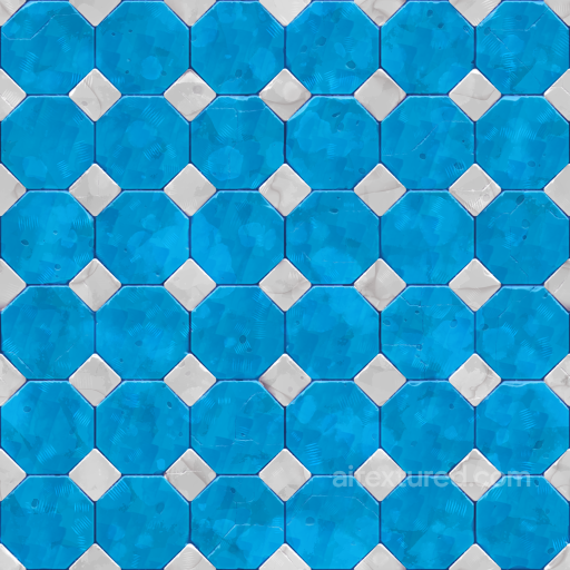 Stylized Seamless Ground Tiles seamless Ceramic-tile PBR texture