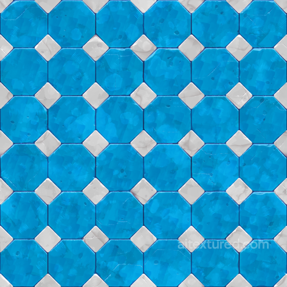 Stylized Seamless Ground Tiles Ceramic-tile texture preview