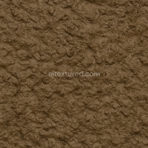 Seamless 3d texture pbr 8k brown muddy riverbank with soft muddy sediment
