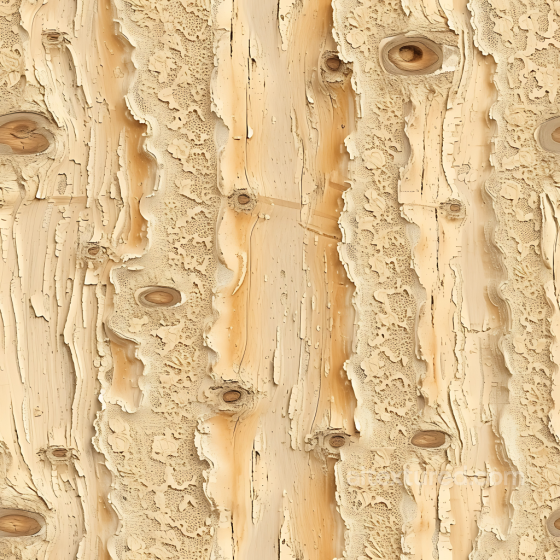 Of Peeling Bark Wood With Natural Knots And Weathered Surface Wood texture preview
