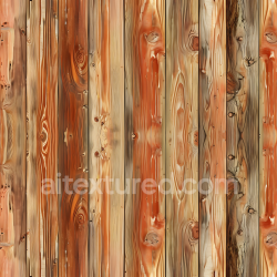 seamless Seamless 3D Rustic Pine Wood PBR Texture with Knotted, Weathered Planks texture 8k free download PBR