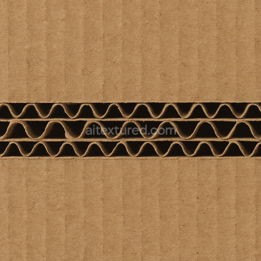 Cardboard Corrugated Cross Section