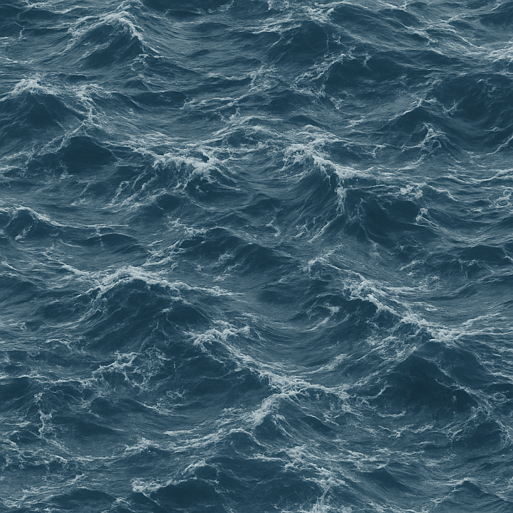 Rough Ocean seamless PBR texture preview