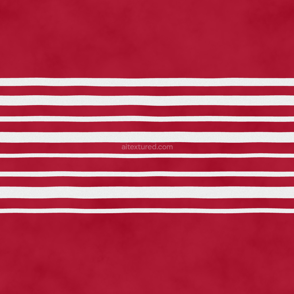 Seamless Christmas tree ornament texture in red and white stripes