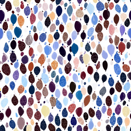 Seamless 3D Mosaic PBR Texture Featuring Colorful Rounded Stone Chips with Cracked Patter… texture preview