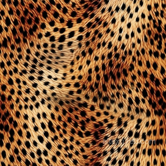 Leopard Print Fur Texture with Natural Spot Patterns and Warm Golden Tones Leopard Print texture preview