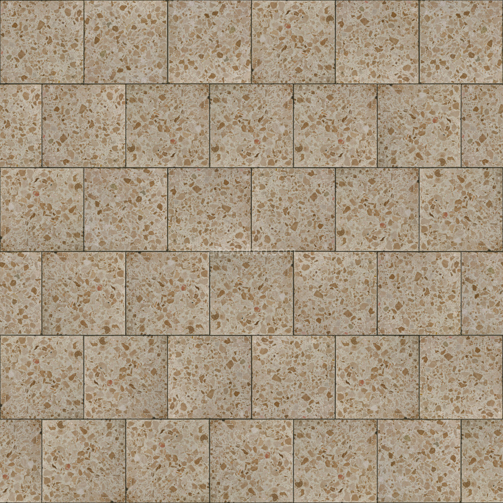 Seamless PBR tiles texture with natural stone pattern