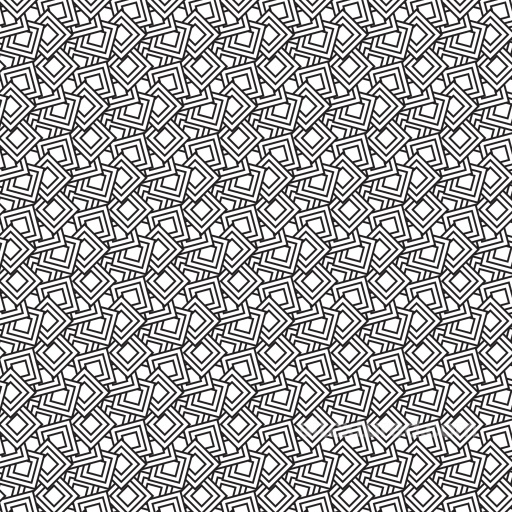 Seamless Geometric Black and White Line Pattern 3D PBR Texture seamless White & Black PBR texture